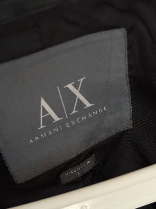 Płaszcz czarny Armani Exchange