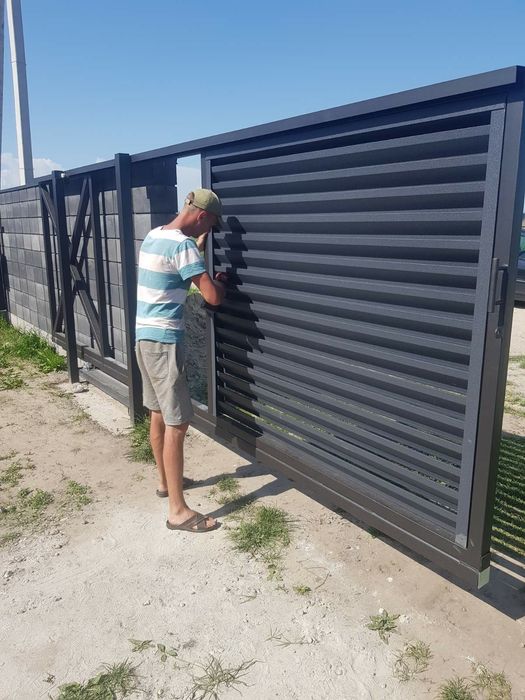 Профнастил, металочерепиця, ринви, гнуття, євроштахет, жалюзі.