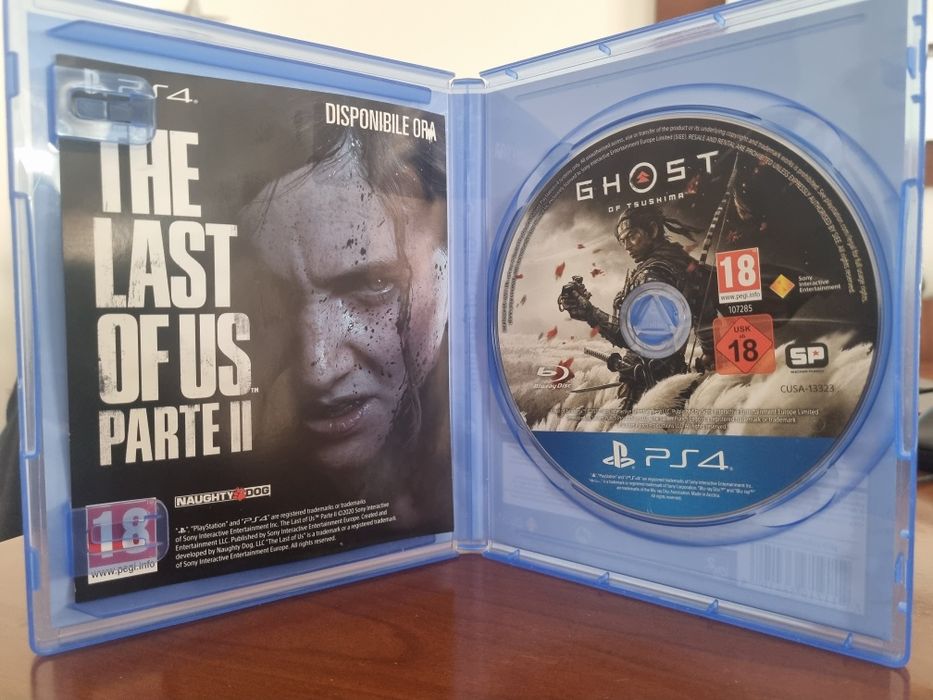 Jogo ps4 Ghost of Tsushima