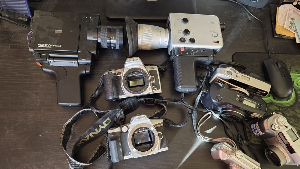 Фотоаппараты зарубежного производства разные на запчасти