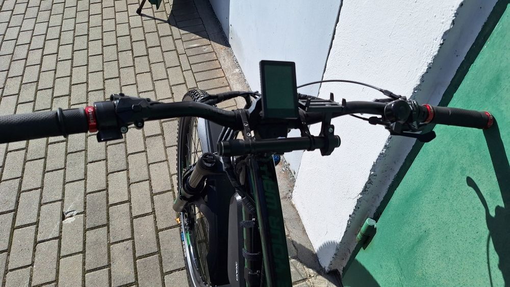 Przerobiony Dartmoor z silnikem bafang hd