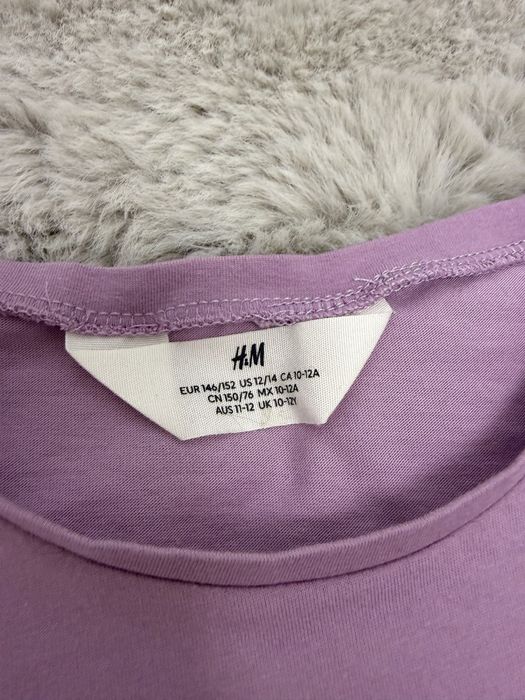Реглан для дівчат трикотажний лавандовий h&m