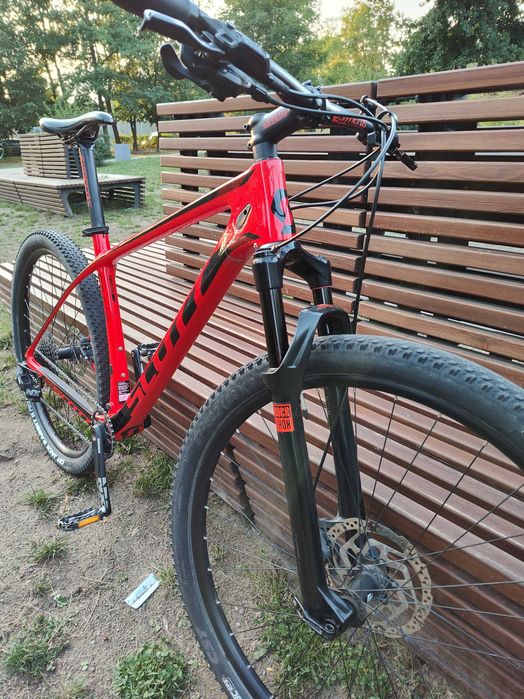 Rower Scott Scale 935/Lekki MTB/Roz. L/Rock Shox Judy Gold/XC/Napęd Sram NX/Karbon