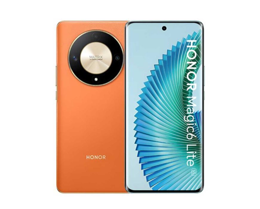 HONOR Magic6 Lite 5G 8/256GB Sunrise Orange 120Hz 700zł Żelazna 89