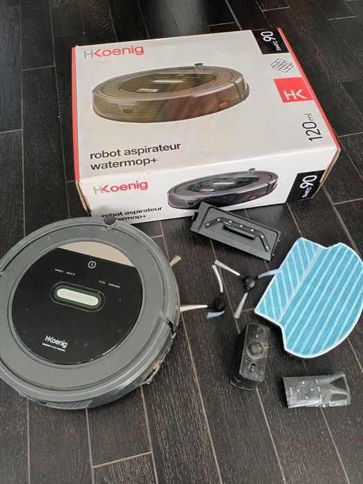 Inteligentny odkurzacz robot mopujący H.Koenig SWRC90  HKoenig uszkodz