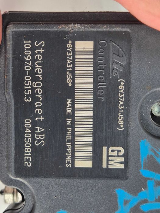 opel astra h zafira b pompa hamulcowa sterownik abs esp