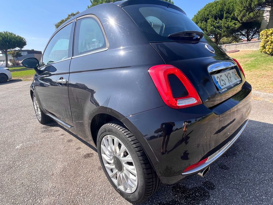 FIAT 500 2019 1.2cc 69cv Dualogic (cx automática) *** 60 000km *** NACIONAL