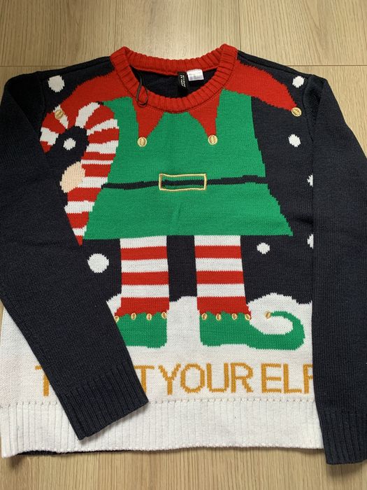 Świąteczny sweter damski H&M