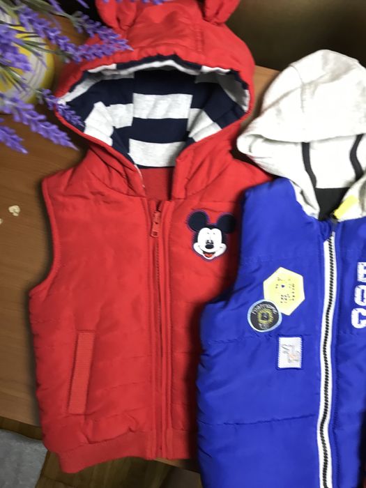 Дитячі жилетки 12-18 міс