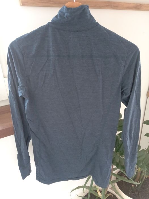 Norrona Wool ZIP Neck koszulka termoaktywna z długim rękawem M