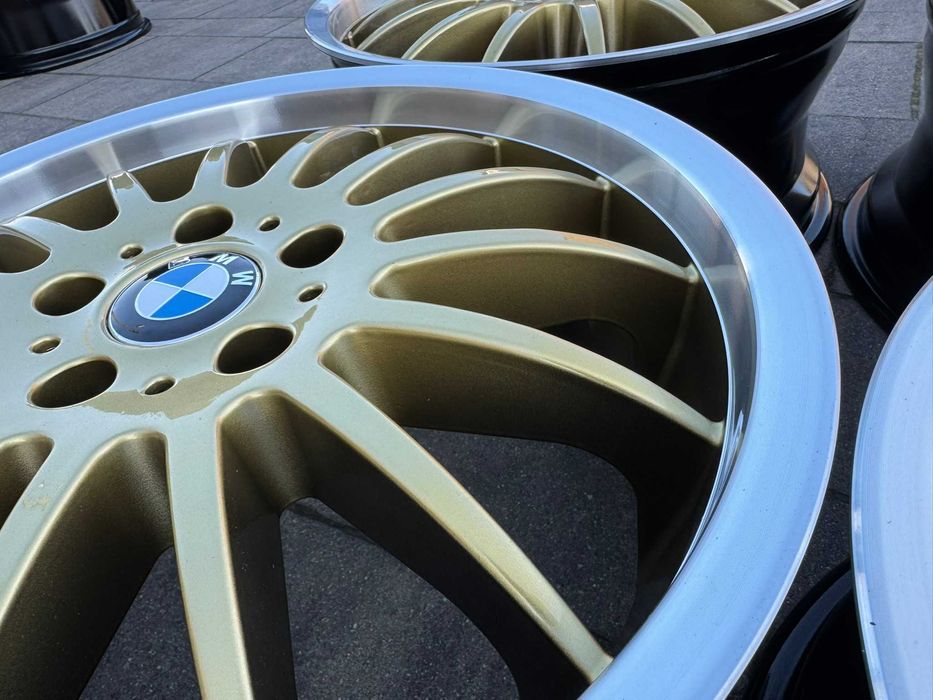 FELGI Złote 18 BMW E30 E34 E36 E46 E90 E91 E92 E93 5x120 8J ET35 #135