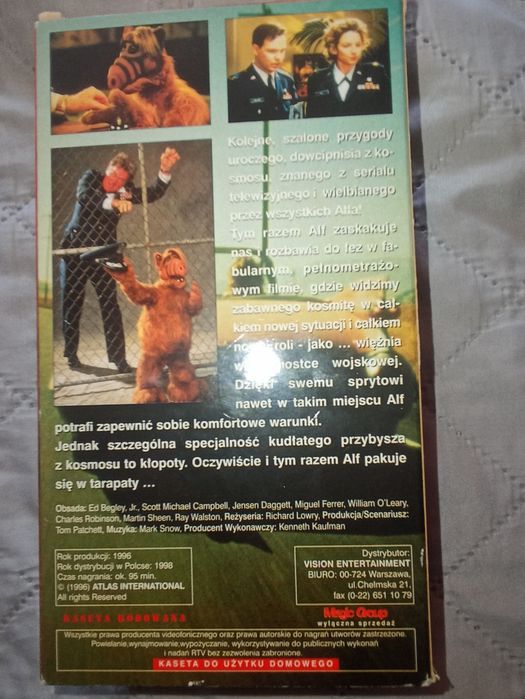 Alf - kaseta VHS video