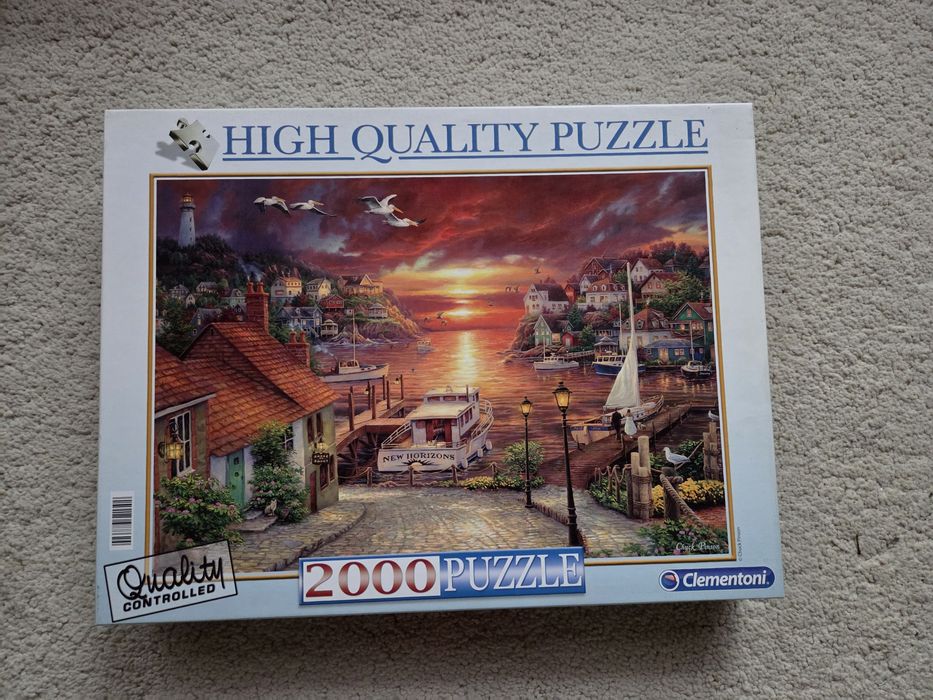 Zestaw puzzli 1500 i 2000 elementów