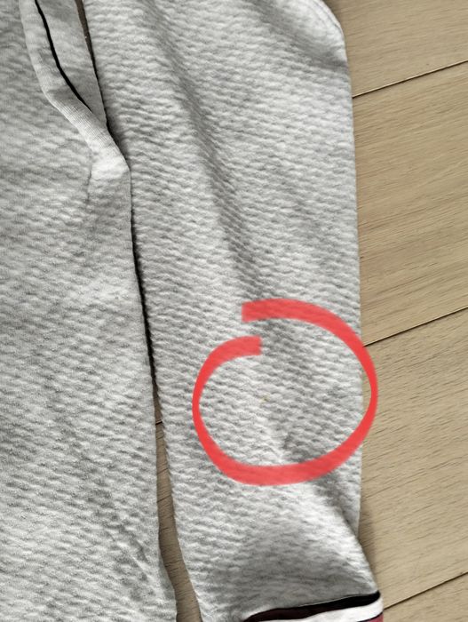 Szara bawełniana bluza bluzka