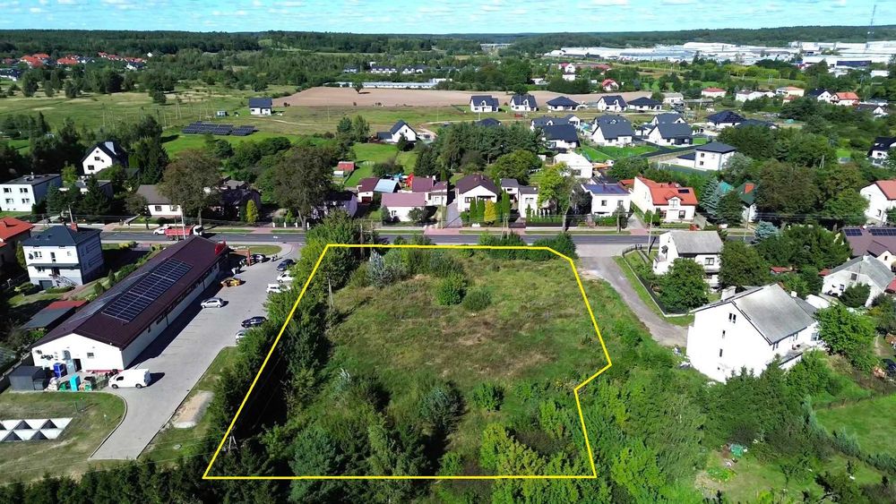 OKAZJA DEWELOPERSKA - Handel - Usługi- Działka Inwestycyjna - 3 683 m² - Mława – pohled 3