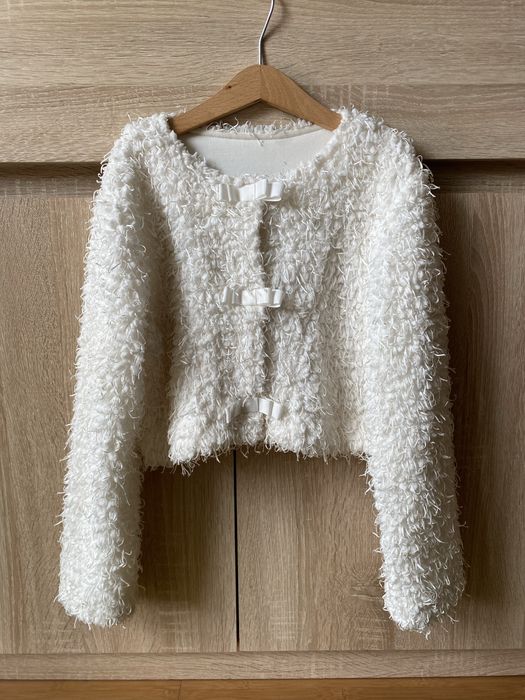 Kremowe bolerko 140-146 cm