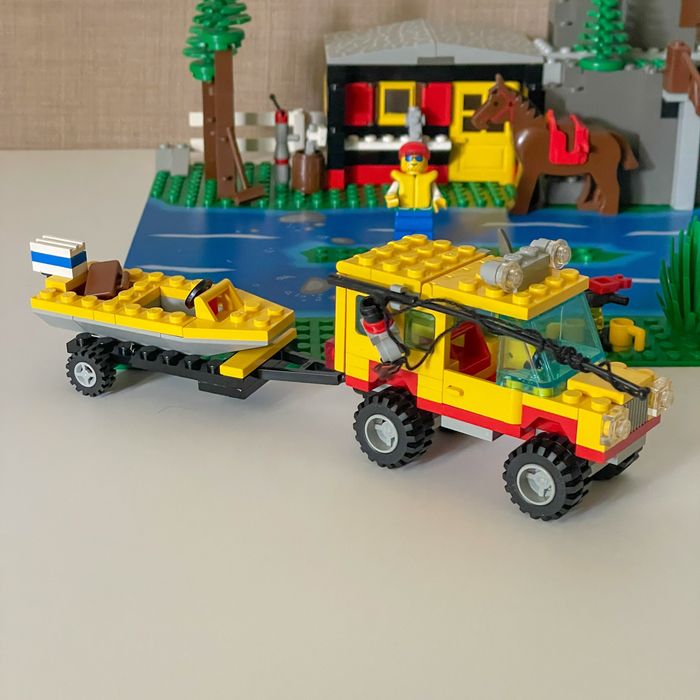 Lego 6552 Rocky River Retreat Completo de 1993