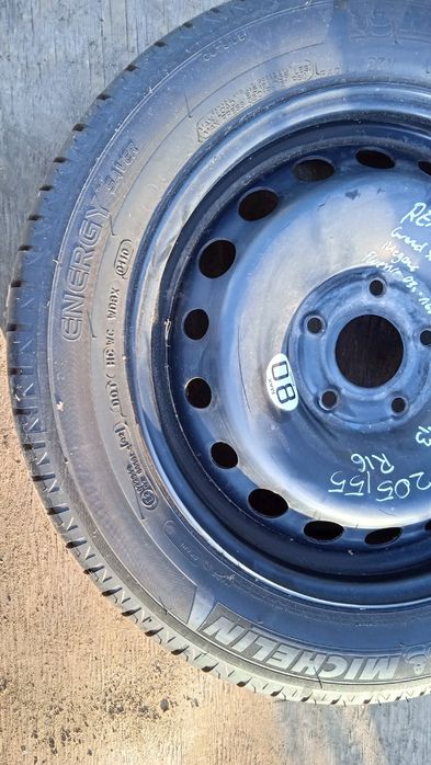 Renault Megane Iii Koło Zapasowe 205/55/R16 5X114 Et47