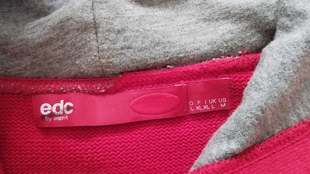 Anorak, bluza, kamizelka męska z kapturem Esprit rozmiar L