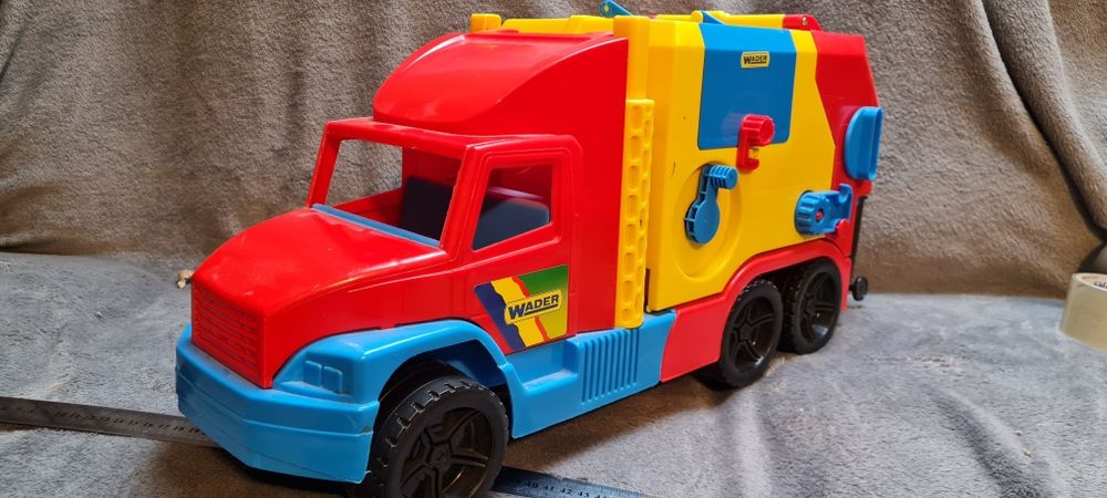 WADER 36330 - Magic Truck Basic śmieciarka kontener 36331