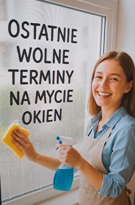 Mycie okien. Tanio