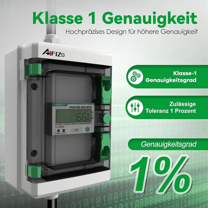 Електро авто мобільний цифровий лічильник електроенергії AIFIZO 230 В,