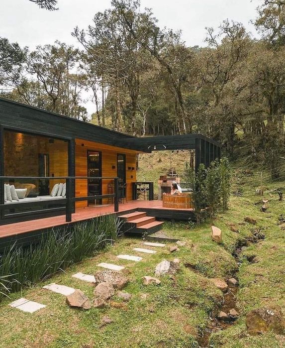 Construção sustentável WoodHouse