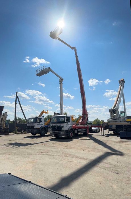 Послуги оренда автовишки/Аренда автовышки  27м 30м 32м 35м 42м 45м 66м