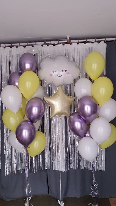 Надув кульок гелієм