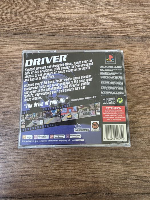 Driver PS1 PAL  Ang. Wydanie