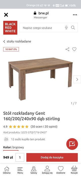 Sprzedam stół duży