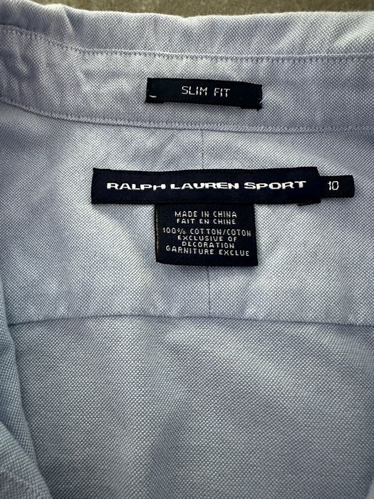 Ralph Lauren oxford koszula damska błękitna