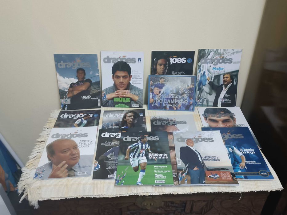Coleção Exclusiva de Revistas Dragões