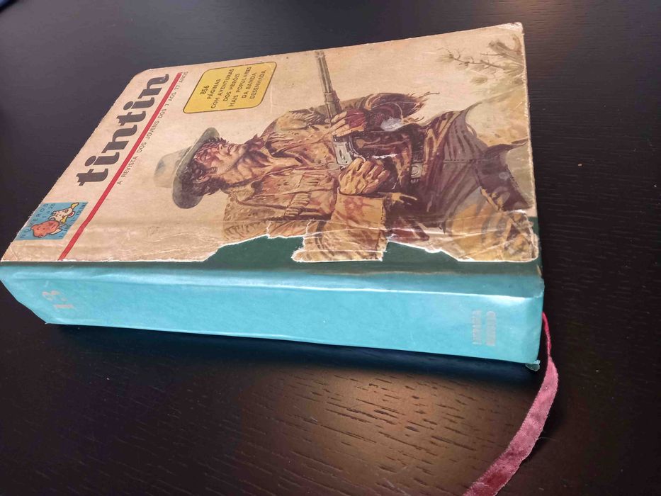 Tintin - Revistas em volumes encadernados - 13 - Ano 7 - 1º vol.