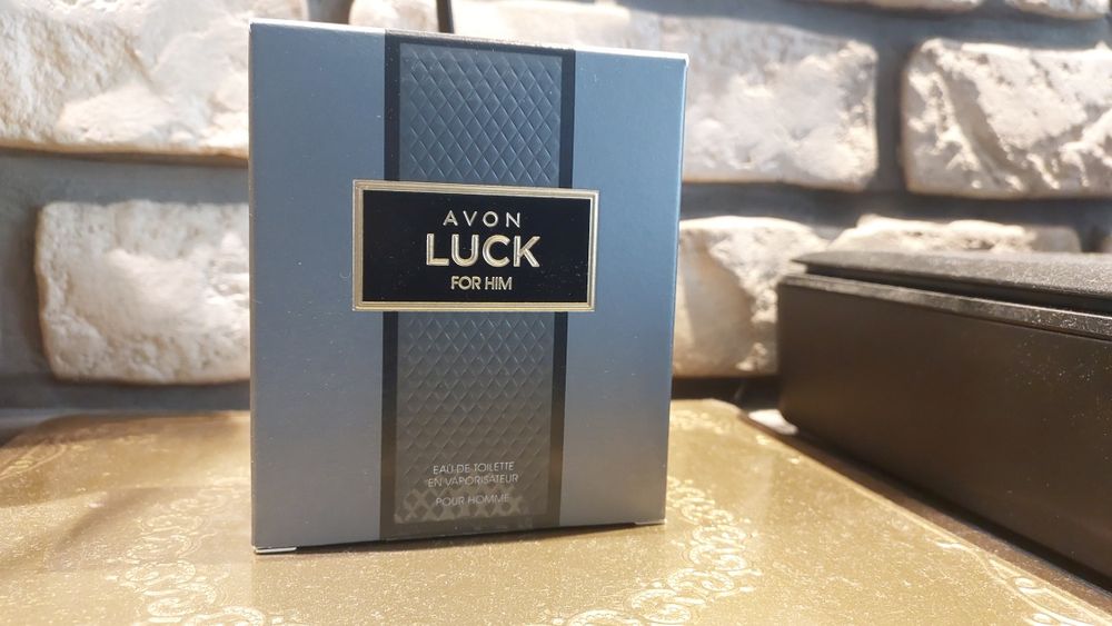 Avon: Luck For HIM woda męska 75 ml   + 3p r o bk i