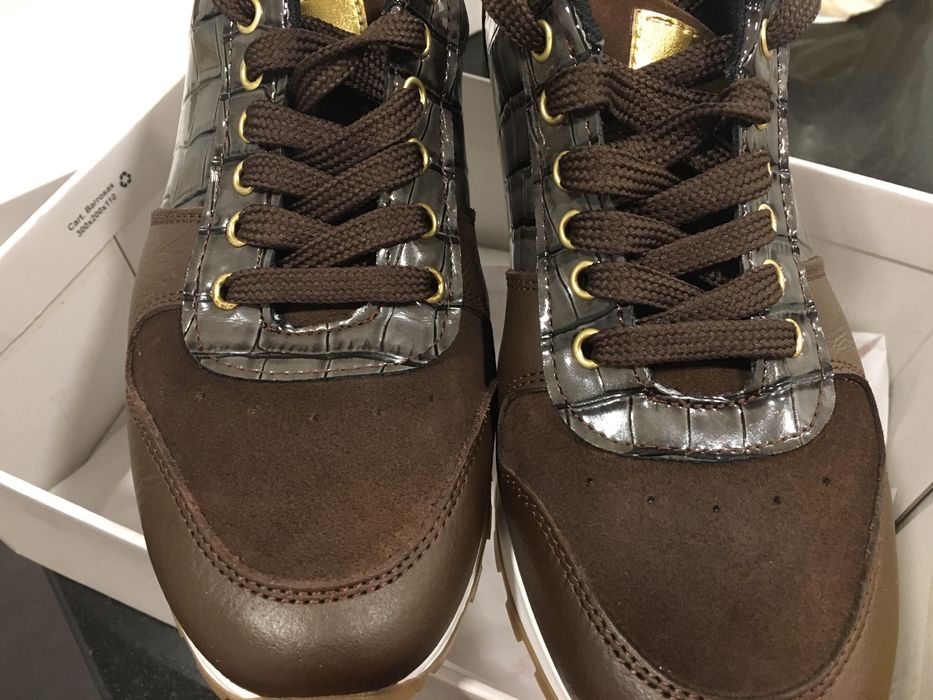 Ténis seaside castanhos NOVOS