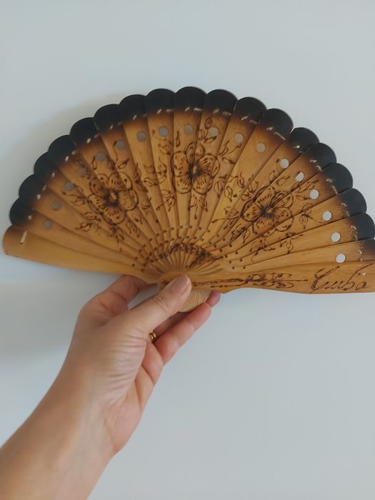 Leque de Cuba, personalizado "Paula".