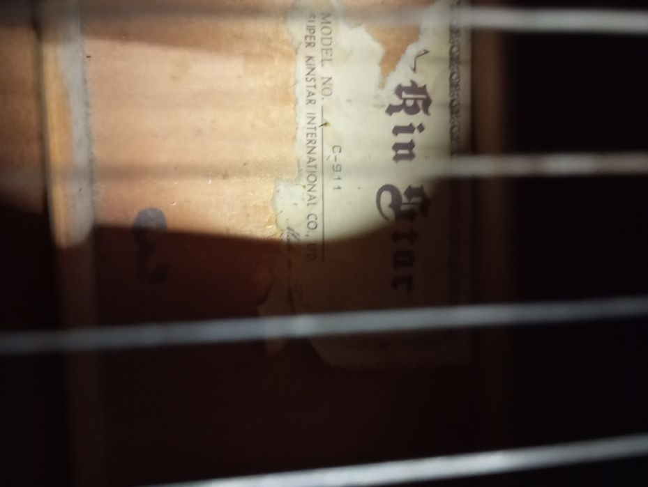 Guitarra clássica Ringo star