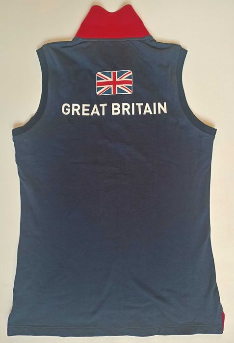 Bezrękawnik polo MUSTO Team Great Britain rozmiar 12/40