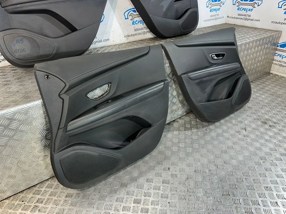 Conjunto Quartelas Frente Frontal Tras Traseira Original Com Cortinas