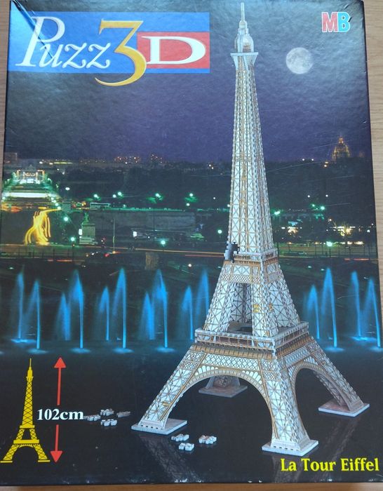Пазл 3d Ейфелева Вежа