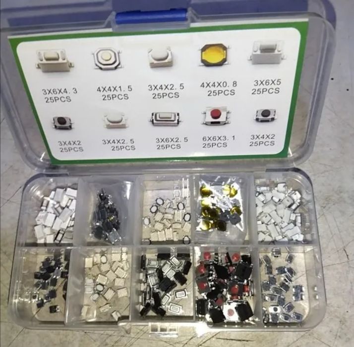 Microswitch, włącznik, Smd, przycisk