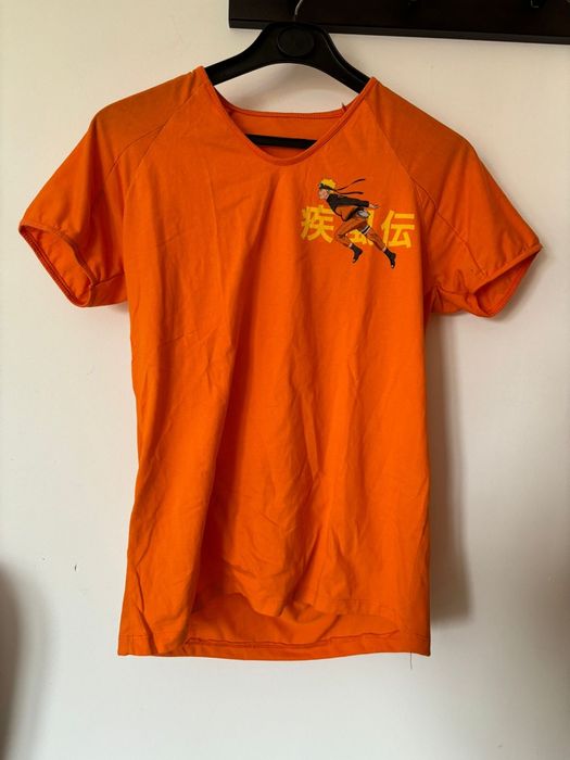 T-shirt laranja Naruto