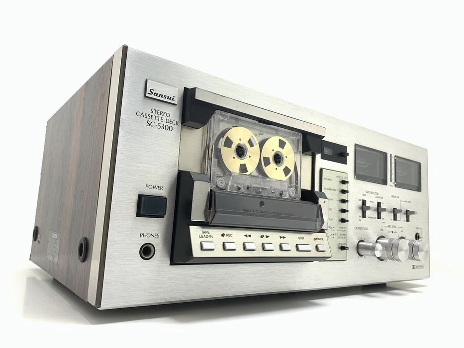 SANSUI Sansui SC-5300/5330 2 Head Stereo Tape Deck Vintage 1979 Hi End