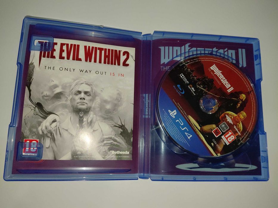 ps4 WOLFENSTEIN 2 THE NEW COLOSSUS IIwojna światowa poznaj blazkowicza