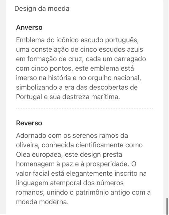 Moeda portuguesa de XX centavos