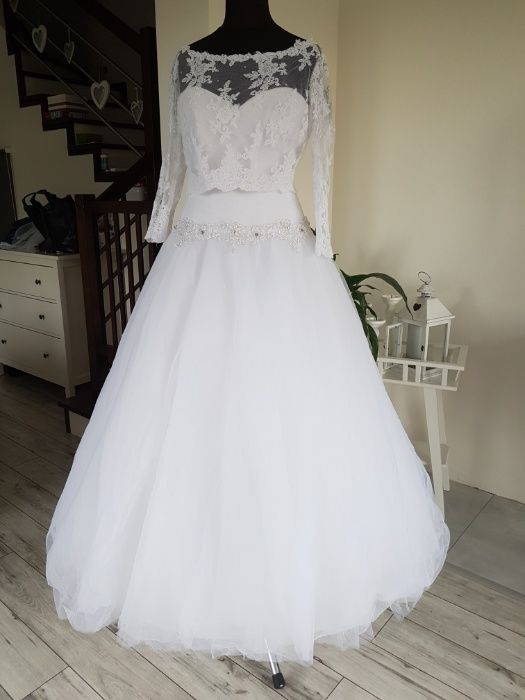 Suknia ślubna biała