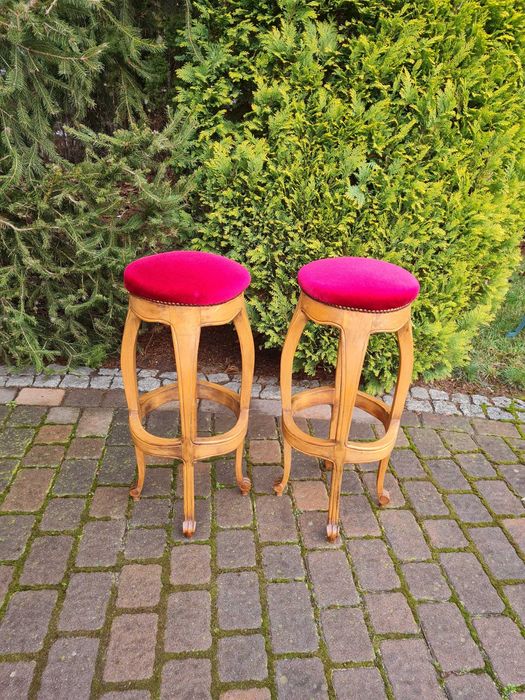 Para ludwikowskich taboretów Stołki barowe Hokery