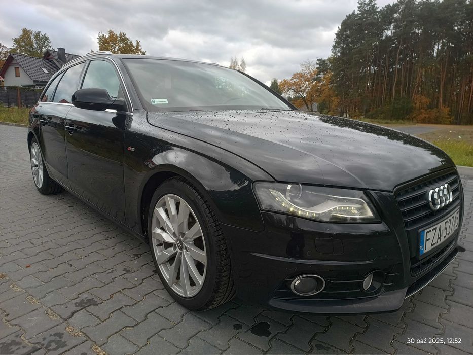 Audi A4 B8 2.0 TDI, oryginalny S-LINE z vinu