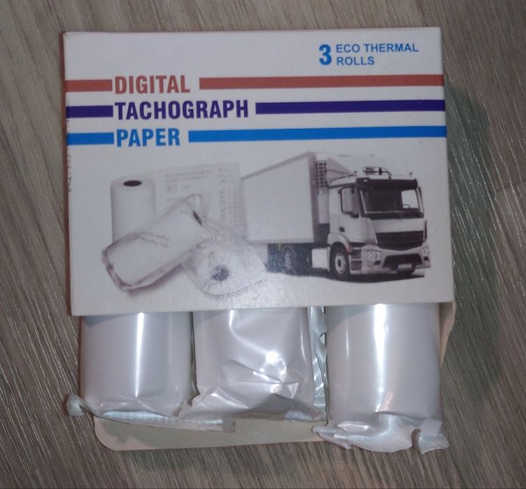 Папір для тахографів TEKSON // Digital Tachograph Paper